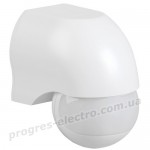 Датчик руху ДД-010 1100Вт 180град 10м IP44 білий IEK