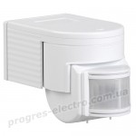 Датчик руху ДД-012 1100Вт 180град 12м IP44 білий IEK
