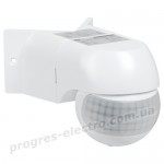 Датчик руху ДД-016 800Вт 180град 12м IP44 білий IEK