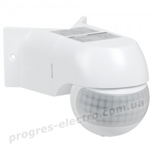 Датчик руху ДД-016 800Вт 180град 12м IP44 білий IEK