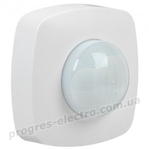Датчик руху ДД-022 2000Вт 360град 4мх20м IP20 білий IEK