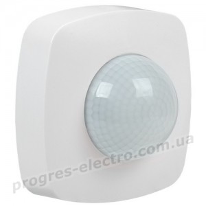 Датчик руху ДД-023 2000Вт 360град 20м IP20 білий IEK