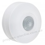 Датчик руху ДД-025 1200Вт 360град 6м IP20 білий IEK