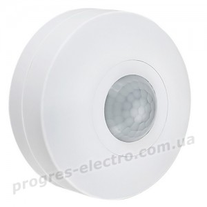 Датчик руху ДД-025 1200Вт 360град 6м IP20 білий IEK