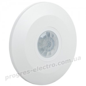 Датчик руху ДД-026 2000Вт 360град 6м IP20 білий IEK