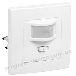 Датчик руху ДД-030 500Вт 160град 9м IP20 білий IEK