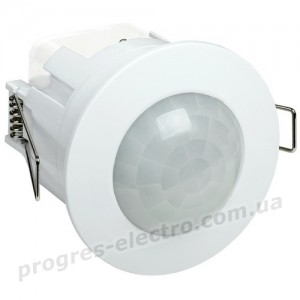 Датчик руху ДД-201 1200Вт 360град 6м IP20 білий IEK