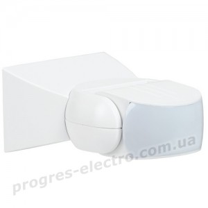 Датчик руху ДД-МВ501 1200Вт 180град 15м IP65 білий IEK