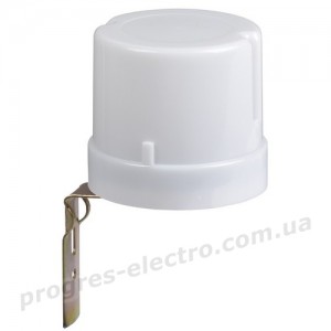 Фотореле ФР-602 5500ВА IP44 сірий IEK