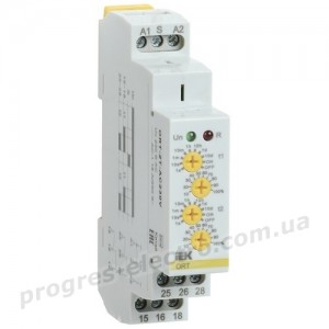 Реле часу ORT 2 контакти 230В AC з незалежними уставками IEK