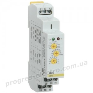 Реле часу ORT багатофункціональне 2 контакти 12-240В AC/DC IEK