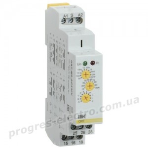 Реле часу ORT багатофункціональне 2 контакти 230В AС IEK