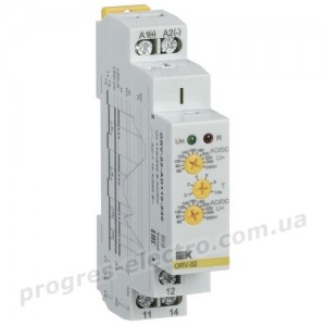 Реле контролю напруги ORV 1 фаза 110-240В AC/DC IEK