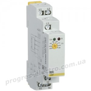 Реле контролю фаз ORF 08 3 фази 220-460В AC IEK