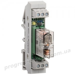 Реле інтерфейсне ORM 4 1 контактна група 24В DC/AC IEK Реле інтерфейсне ORM 4 1 контактна група 24В DC/AC IEK