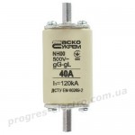 Запобіжник плавкий NH00 40A gG