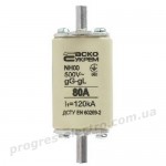 Запобіжник плавкий NH00 80A gG