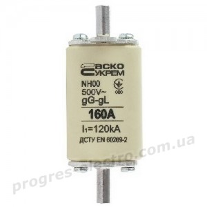 Запобіжник плавкий NH00 160A gG