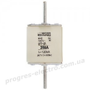 Запобіжник плавкий NH2 250A gG