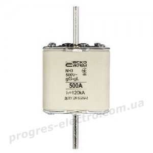 Запобіжник плавкий NH3 500A gG