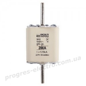 Запобіжник плавкий NH2 200A gG