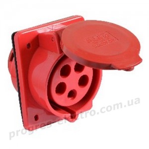 Гніздо врізне ГВ 32А/5 3Р+N+РЕ (425)