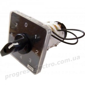 Перемикач кулачковий ПКП Е9 16А/4.88 (вимірювання напруги)