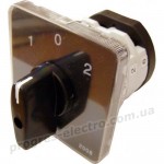 Перемикач кулачковий ПКП Е9 25А/2.832 (1-0-2 2 полюси)
