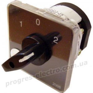 Перемикач кулачковий ПКП Е9 40А/1.831 (1-0-2 1 полюс)