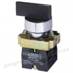 Кнопка поворотна XB2-BJ53 3-х поз. із сомоворотом, подовжена ручка