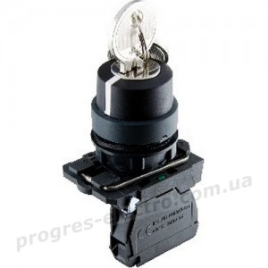 Кнопка поворотна з ключем TB5-AG21 2-х поз.