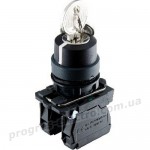 Кнопка поворотна з ключем TB5-AG33 3-х поз.