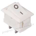 Перемикач KCD1-101 White/White 1 клав. (білий)