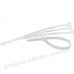 Хомути кабельні 120х4 мм білі (упак 100шт)