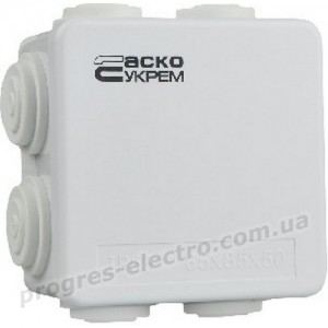 Коробка розподільна TY-RA 85*85*50 АСКО