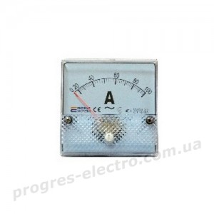 Амперметр АС 100/5А 80х80 (А-80)
