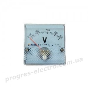 Вольтметр АС 500В 80х80 (А-80)