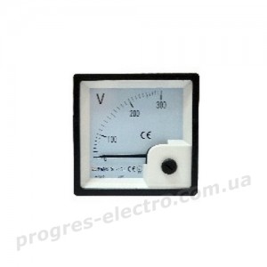Вольтметр АС 300В 72х72 (A-72-6)