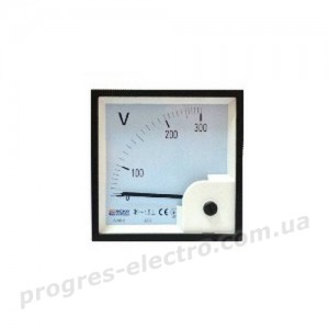 Вольтметр АС 300В 96х96 (A-96-6)