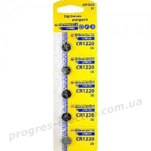 Батарейка CR1220.BP5 (blister 5)