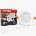 Світильник світлодіодний ETRON Decor 1-EDP-625 9W 4200K ІР40 круг