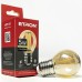 Лампа світлодіодна ETRON Filament 1-EFP-183 G45 E27 5W 2700K золото