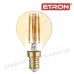 Лампа світлодіодна ETRON Filament 1-EFP-183 G45 E27 5W 2700K золото