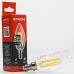 Лампа світлодіодна ETRON Filament 1-EFP-121 С37 E14 8W 3000K прозора