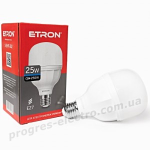 Лампа світлодіодна ETRON High Power 1-EHP-302 T80 25W 6500K 220V E27