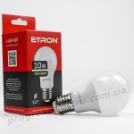 Лампа світлодіодна ETRON Light 1-ELP-007 A60 10W 3000K E27