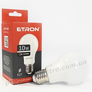 Лампа світлодіодна ETRON Light 1-ELP-008 A60 10W 4200K E27