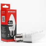 Лампа світлодіодна ETRON Light 1-ELP-030 C37 4W 4200K 220V E27