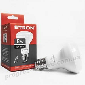 Лампа світлодіодна ETRON Light 1-ELP-070 R63 8W 4200K 220V E27