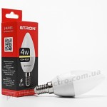 Лампа світлодіодна ETRON Light 1-ELP-031 C37 4W 3000K 220V E14